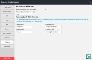 CATAMA Kfz Software Suite - Kommentar per E-Mail